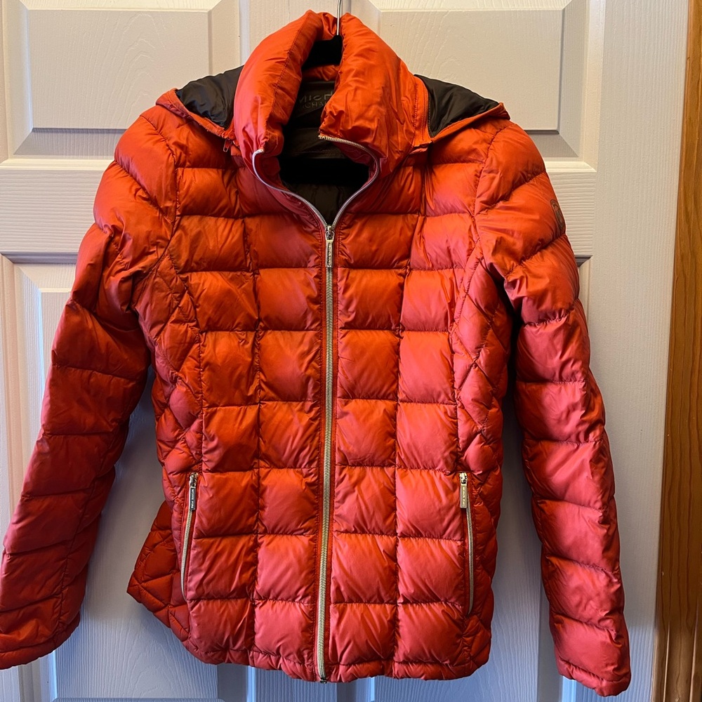 Michael Kors packable down jacket